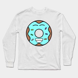 Smiling Donut Long Sleeve T-Shirt